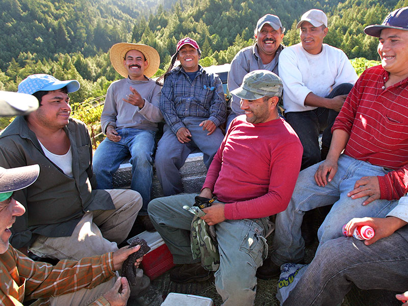 Alder Springs crew group shot